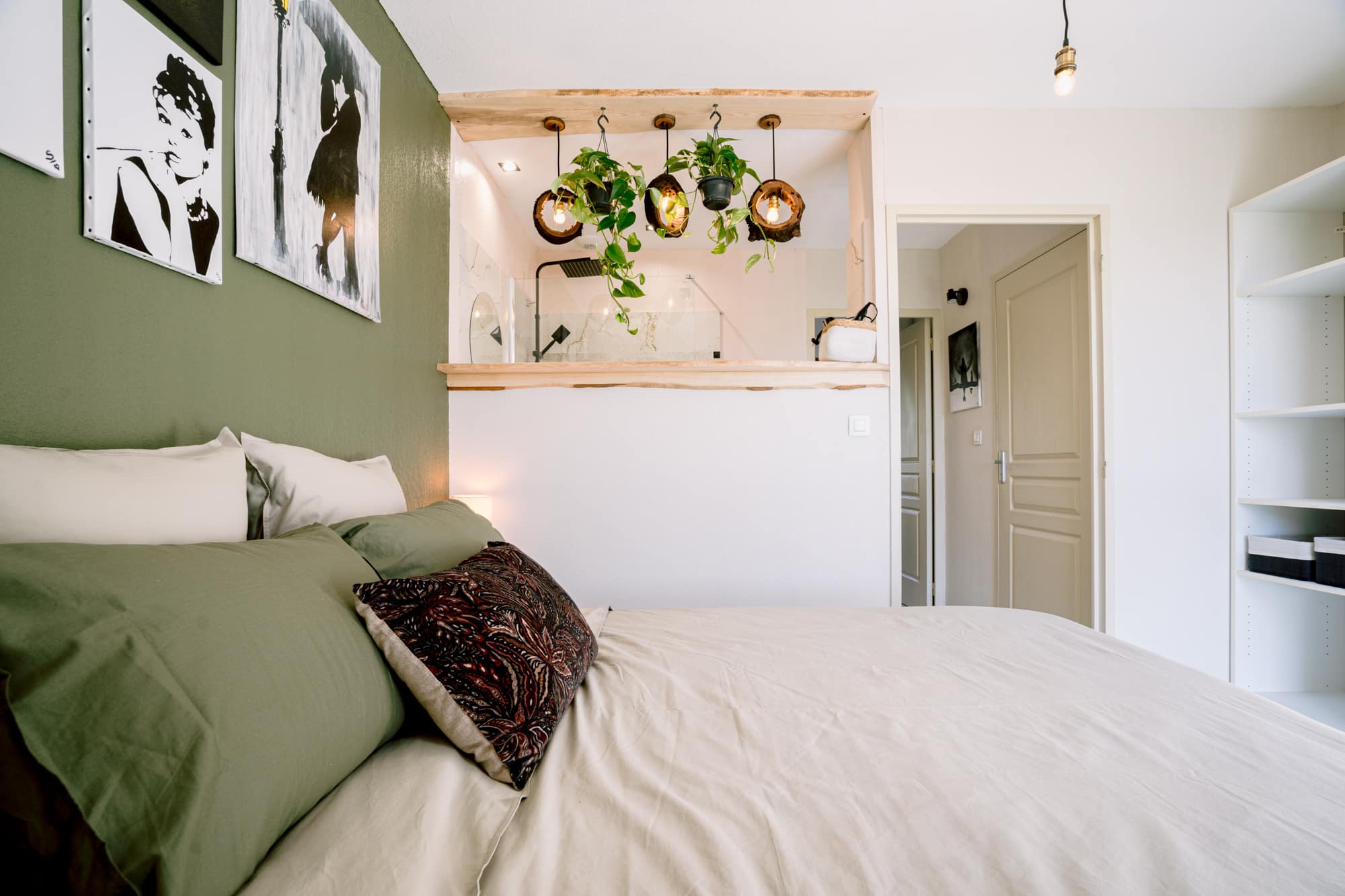 Photo d'une chambre illustrant l'offre de conciergerie privée à Albi