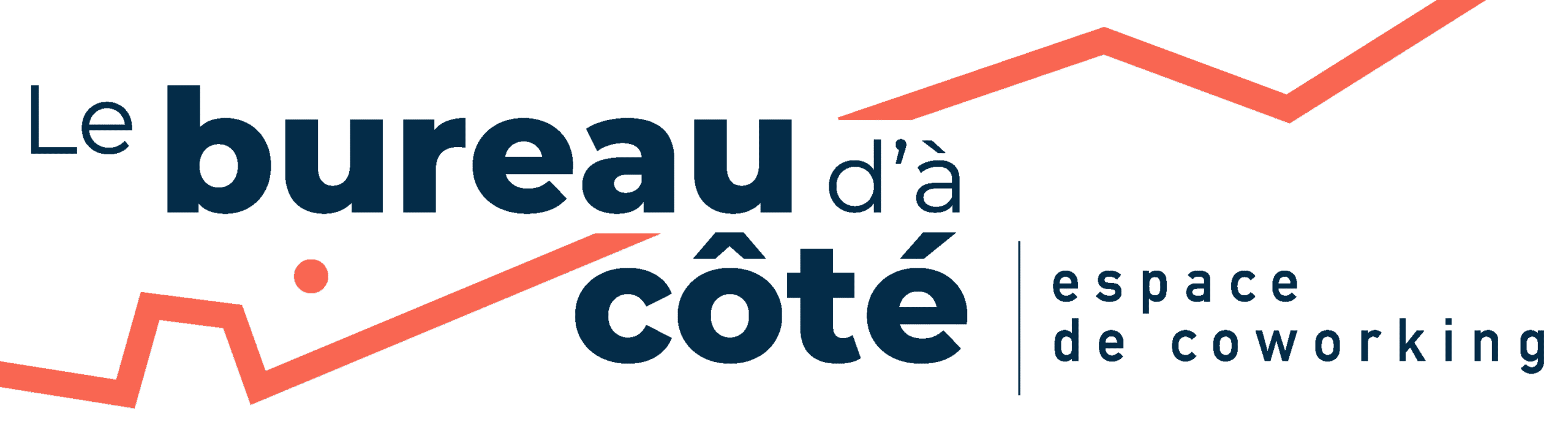 logo orange bleu le bureau d_à côté